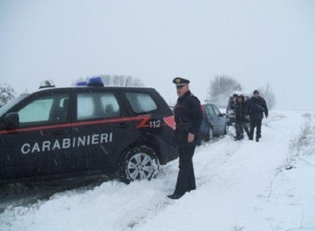 I controlli nella zona di Piano Battaglia