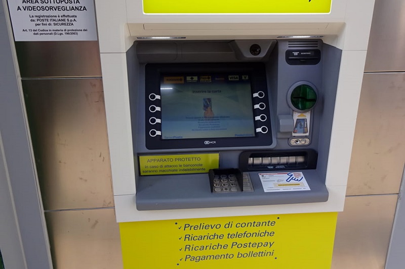 Poste Italiane presenta i nuovi bancomat: installati due di ultima  generazione a Sciara e Castellana